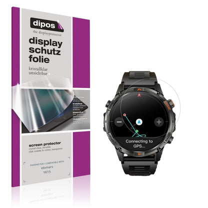 6x Schutzfolie klar für idomars YK15 Display-Schut (1)