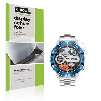 6x Schutzfolie matt für LIGE TX7 Display-Schutzfol (1)
