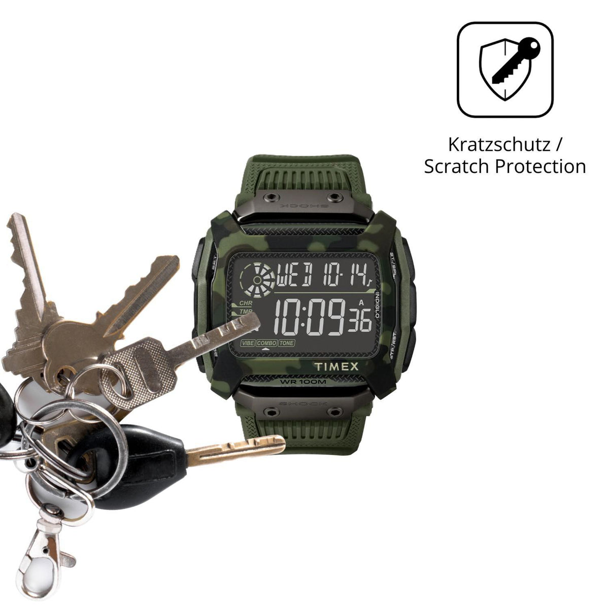 6x Schutzfolie matt für Timex Command Shock Displa (4)