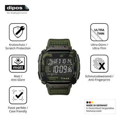 6x Schutzfolie matt für Timex Command Shock Displa (7)