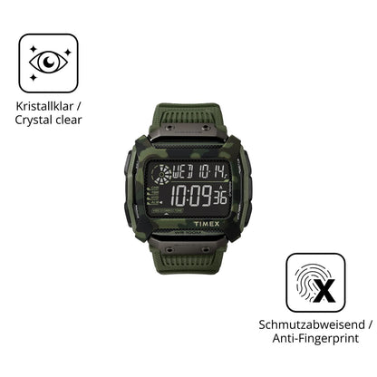 2x 9H Schutzfolie für Timex Command Shock Panzerfo (5)