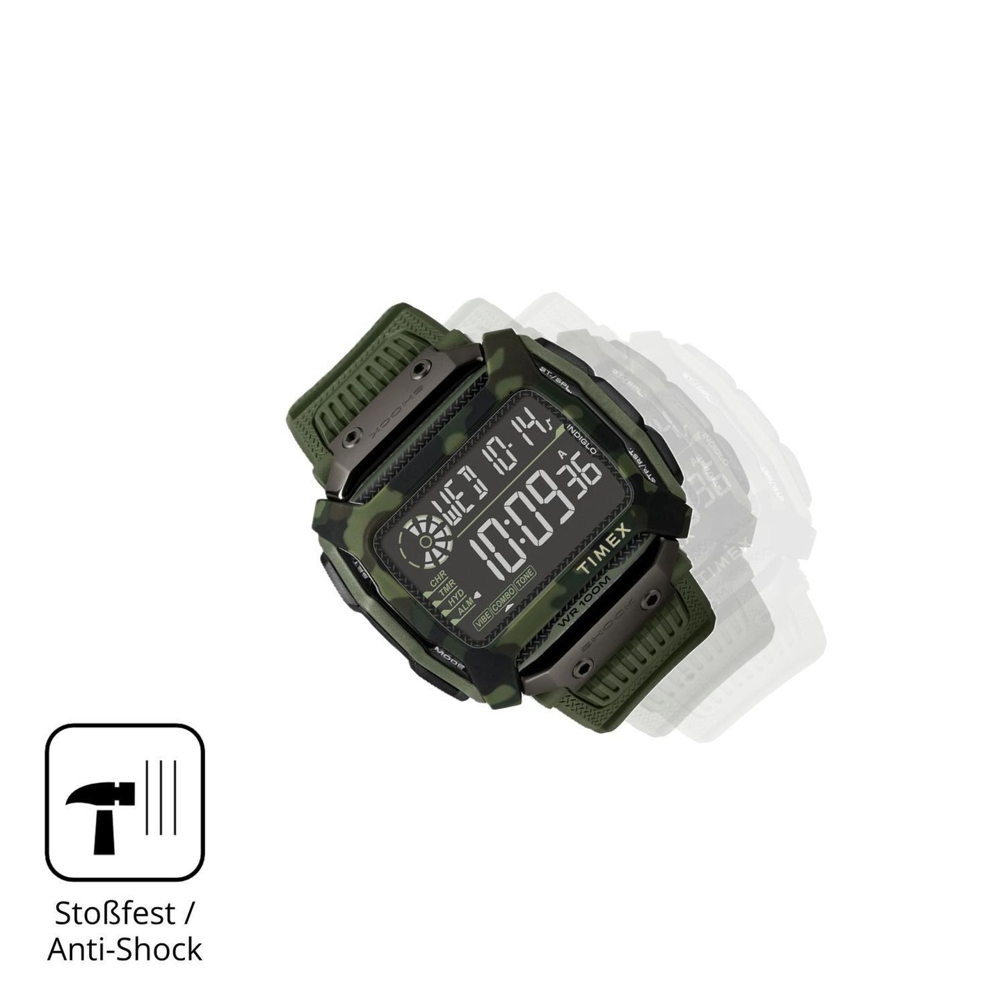 2x 9H Schutzfolie matt für Timex Command Shock Pan (4)