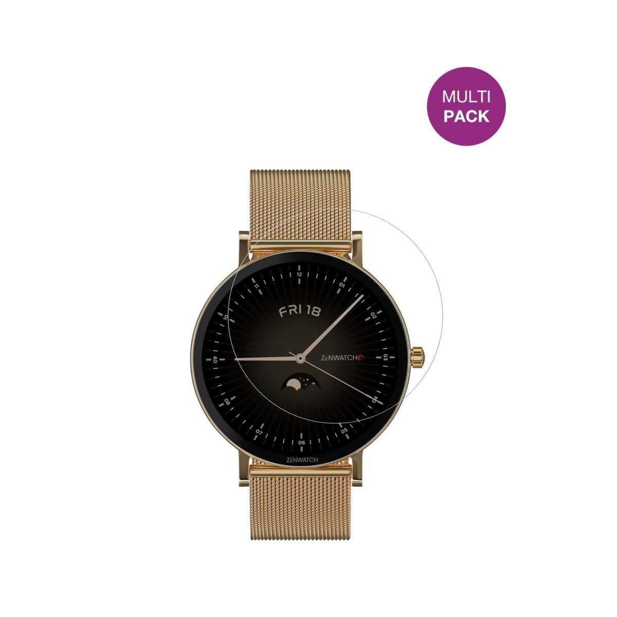 6x Schutzfolie klar für Zenwatch Venice Pro 2.0 Di (2)