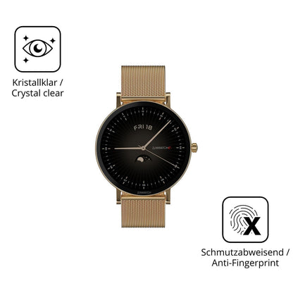 2x 9H Schutzfolie für Zenwatch Venice Pro 2.0 Panz (5)