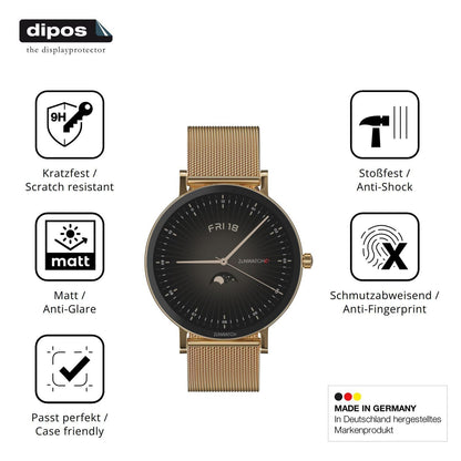 2x 9H Schutzfolie matt für Zenwatch Venice Pro 2.0 (7)