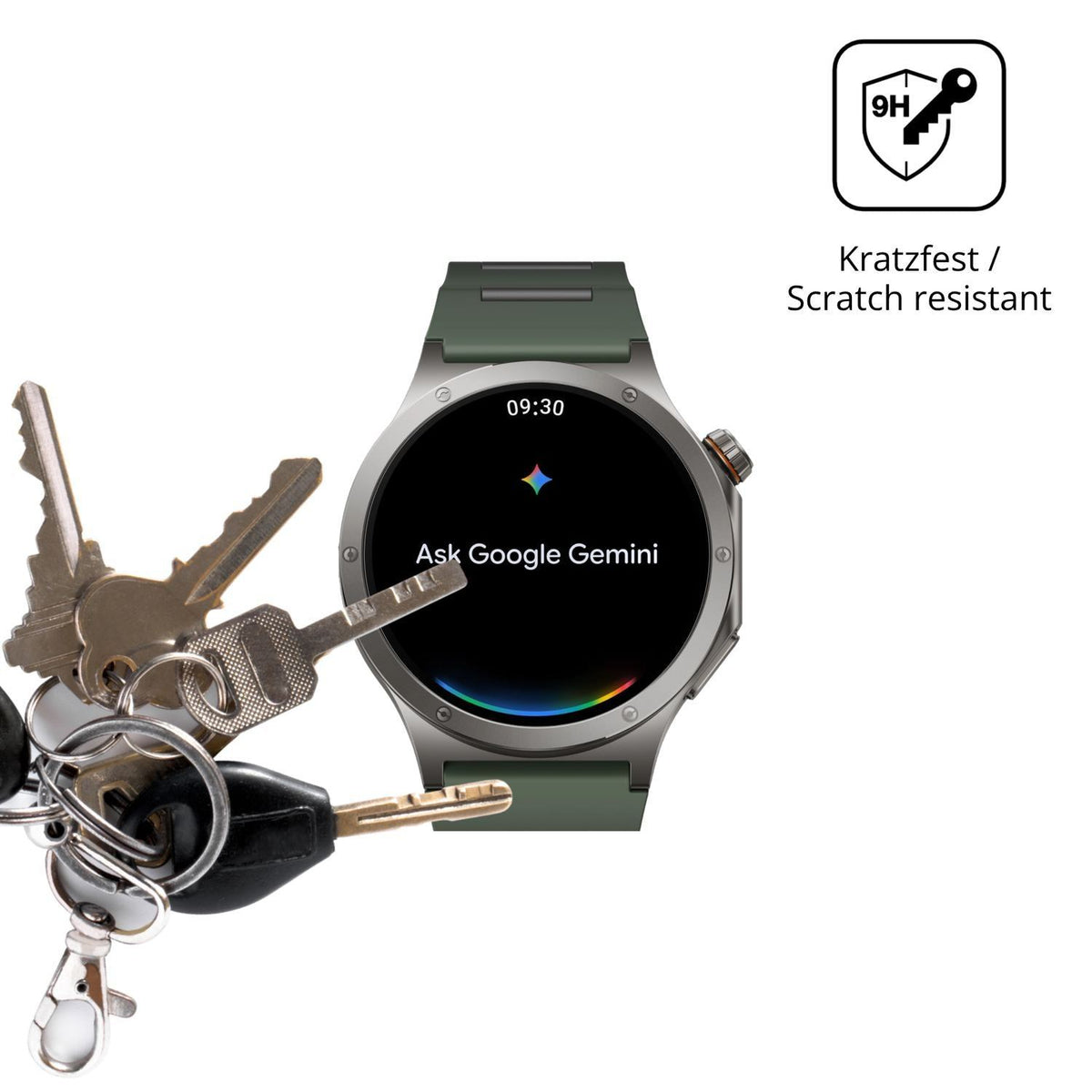 2x 9H Schutzfolie für OnePlus Watch 4 Panzerfolie (3)