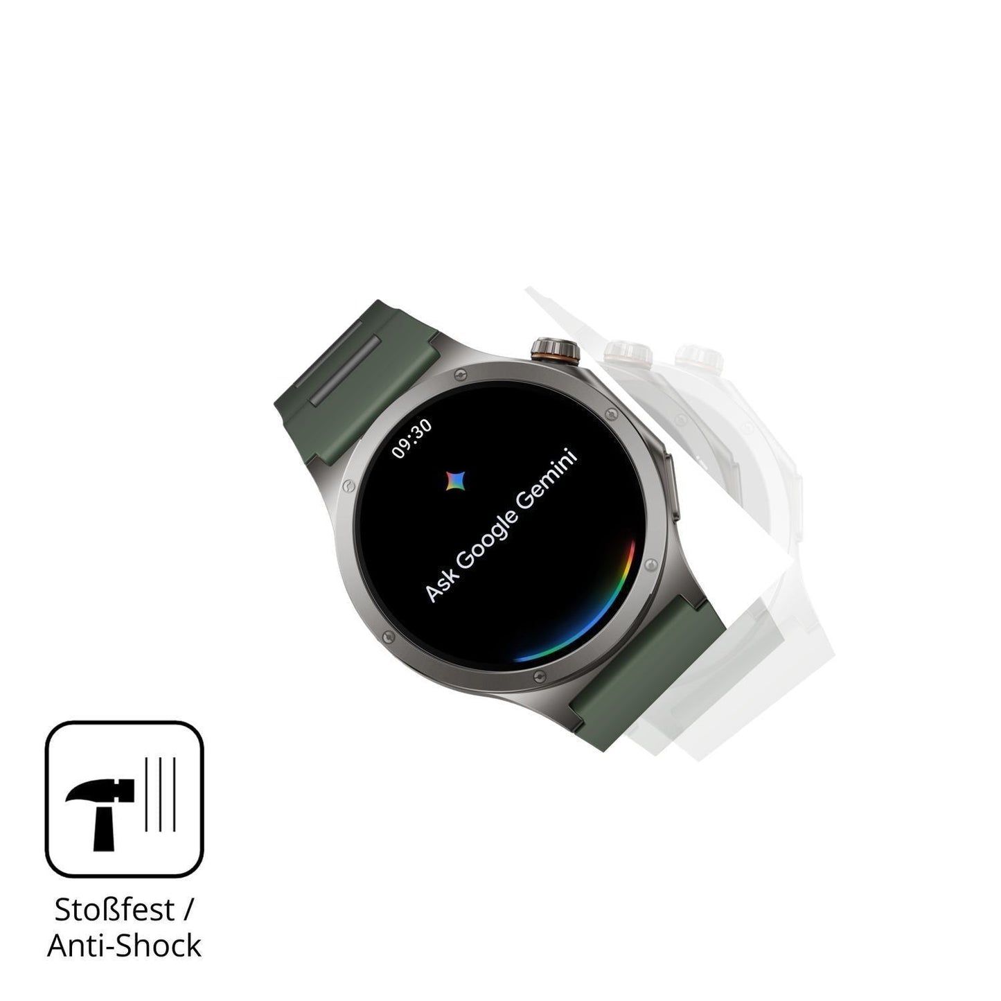 2x 9H Schutzfolie für OnePlus Watch 4 Panzerfolie (4)