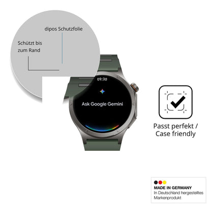 2x 9H Schutzfolie für OnePlus Watch 4 Panzerfolie (6)