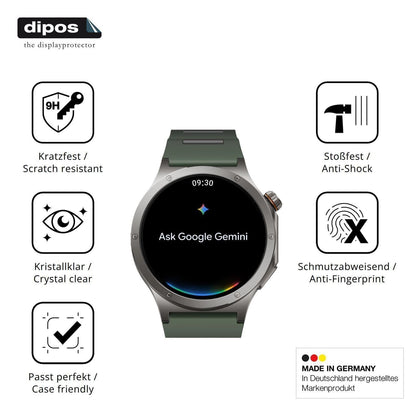 2x 9H Schutzfolie für OnePlus Watch 4 Panzerfolie (7)