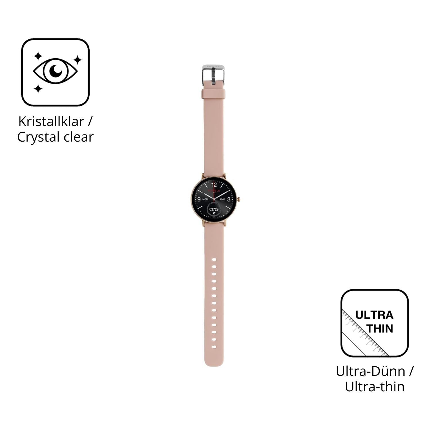 6x Schutzfolie klar für Kienzle Active SmartSlim D (5)