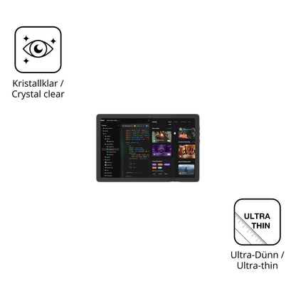 2x Schutzfolie klar für C idea P1300 Display-Schut (5)