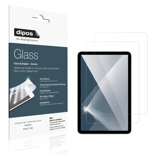 2x 9H Schutzfolie für Redmi Pad 2 SE Panzerfolie (1)