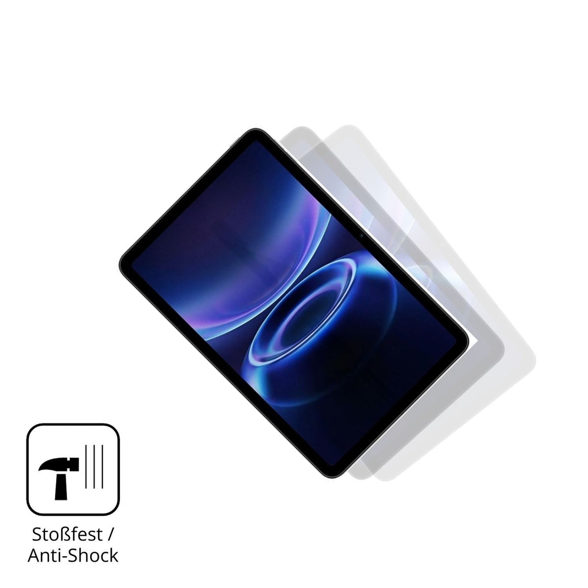 2x 9H Schutzfolie für Redmi Pad 2 SE Panzerfolie (4)