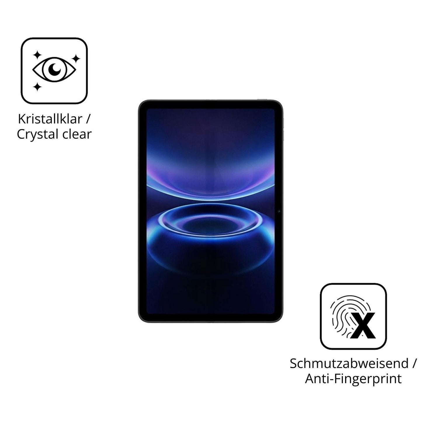 2x 9H Schutzfolie für Redmi Pad 2 SE Panzerfolie (5)