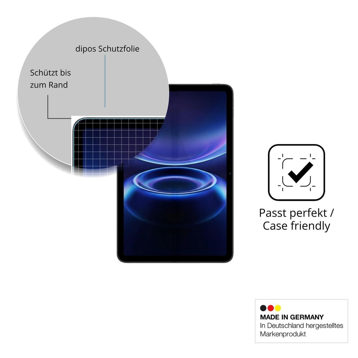 2x 9H Schutzfolie für Redmi Pad 2 SE Panzerfolie (6)