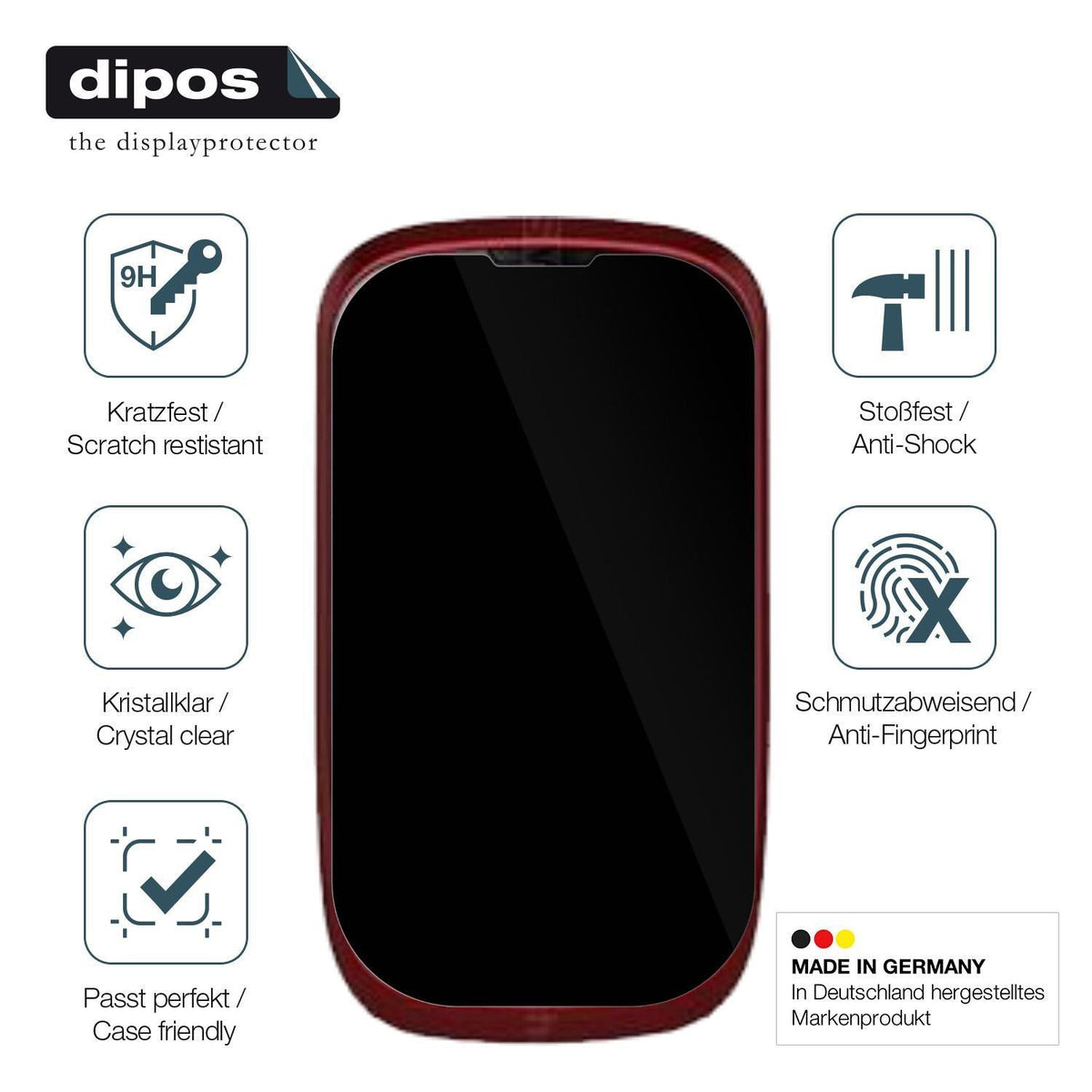 2x 9H Schutzfolie für Coolpad 8020 Panzerfolie (7)