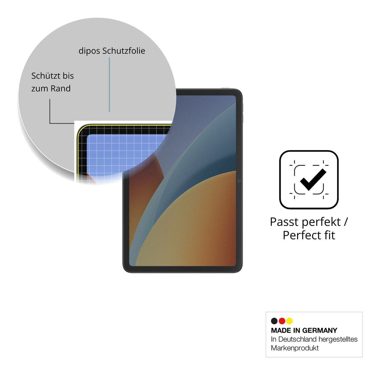 Blickschutzfolie für Redmi Pad 2 9.7 matt Schutzfo (4)