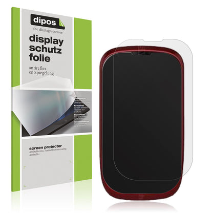 2x Schutzfolie matt für Coolpad 8020 Display-Schut (1)
