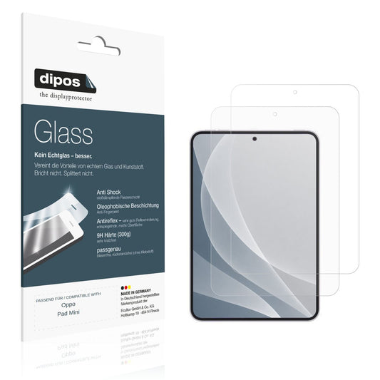 2x 9H Schutzfolie matt für Oppo Pad Mini Panzerfol (1)