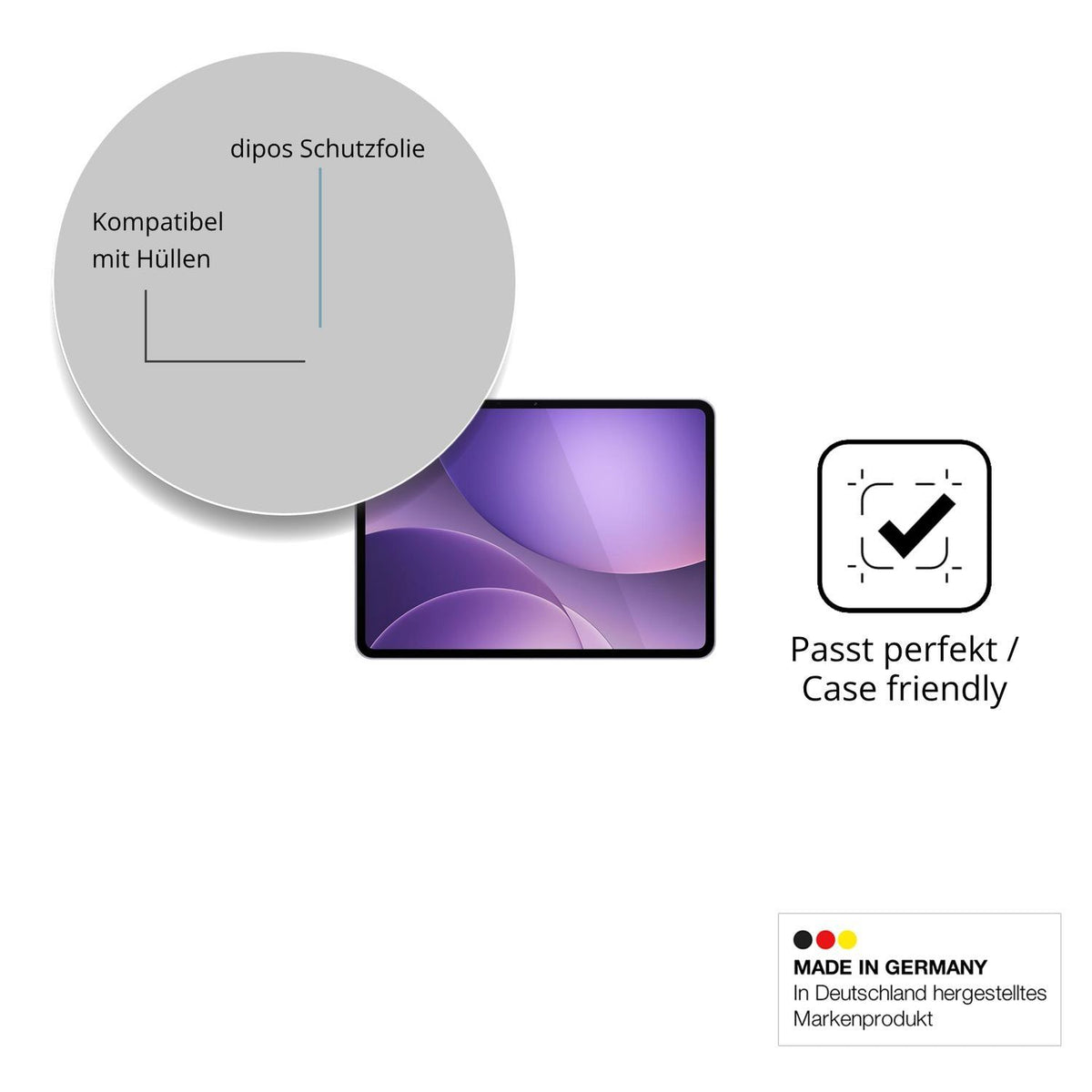 2x Schutzfolie klar für Oppo Pad 5 Display-Schutzf (6)