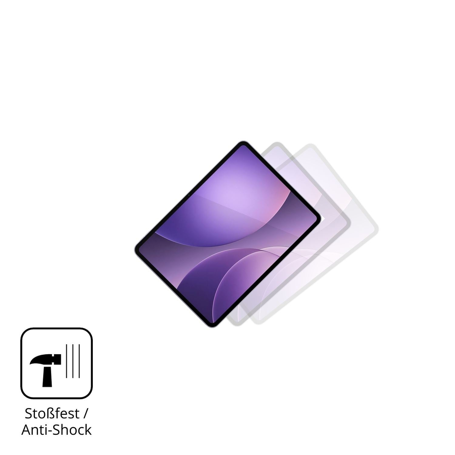 2x 9H Schutzfolie für Oppo Pad 5 Panzerfolie (4)