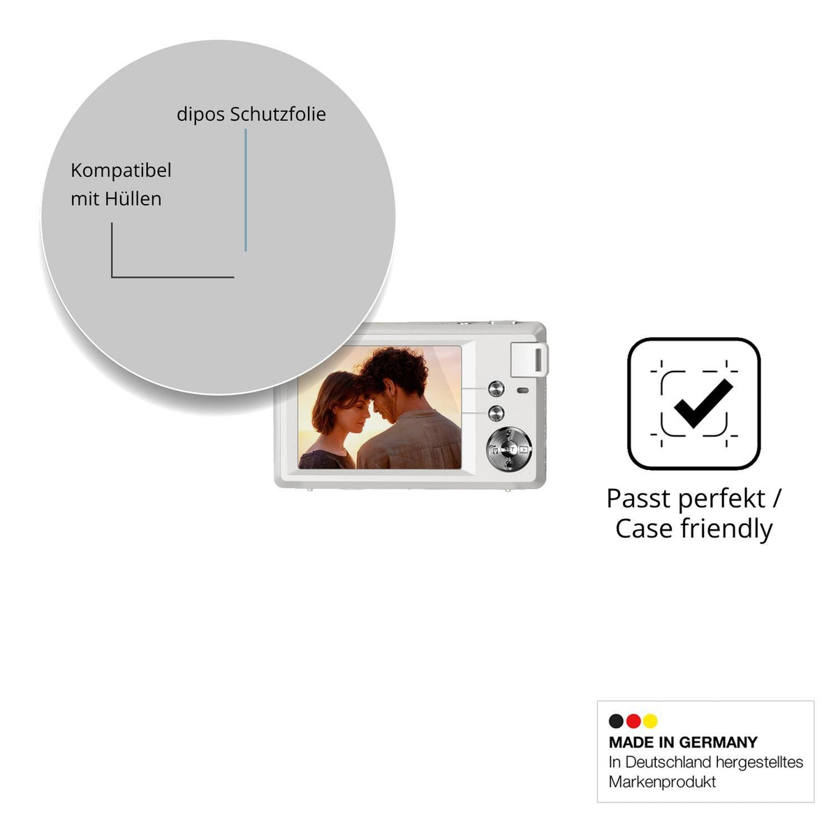4x Schutzfolie klar für CCN CDFA Display-Schutzfol (6)