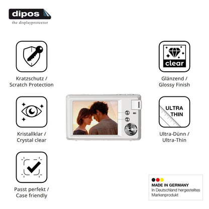 4x Schutzfolie klar für CCN CDFA Display-Schutzfol (7)