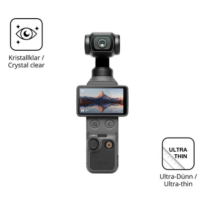 4x Schutzfolie klar für DJI Osmo Pocket 4 Display- (5)