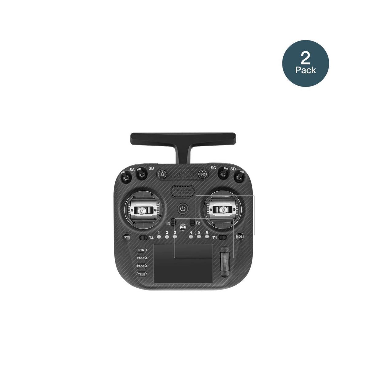 2x 9H Schutzfolie für Radiomaster TX15 Panzerfolie (2)
