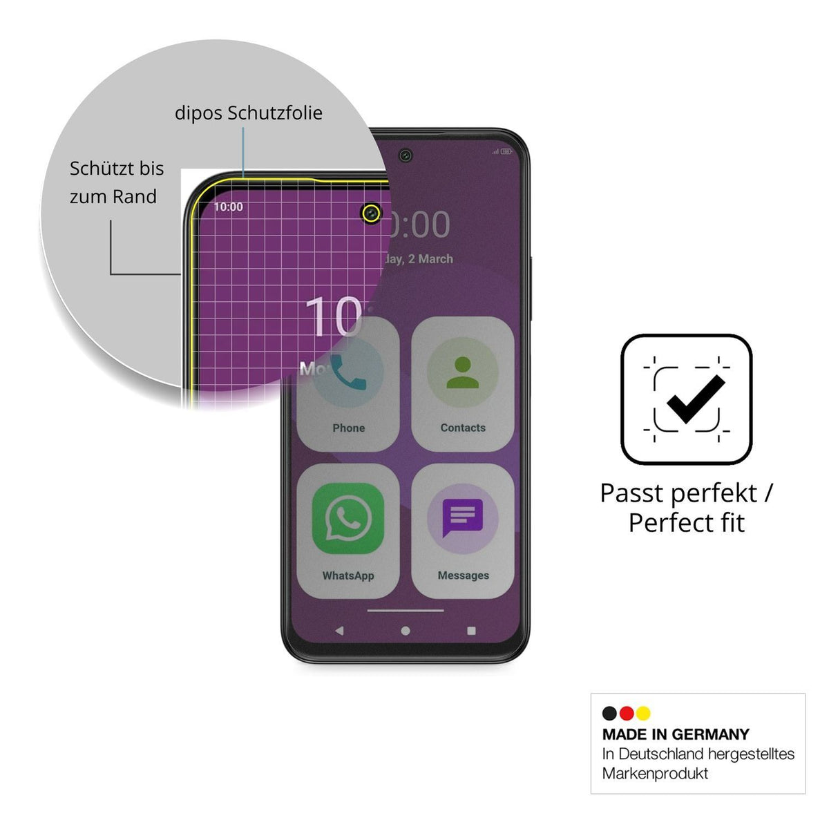Full Cover Privacy Blickschutzfolie für SPC Zeus 2 (4)