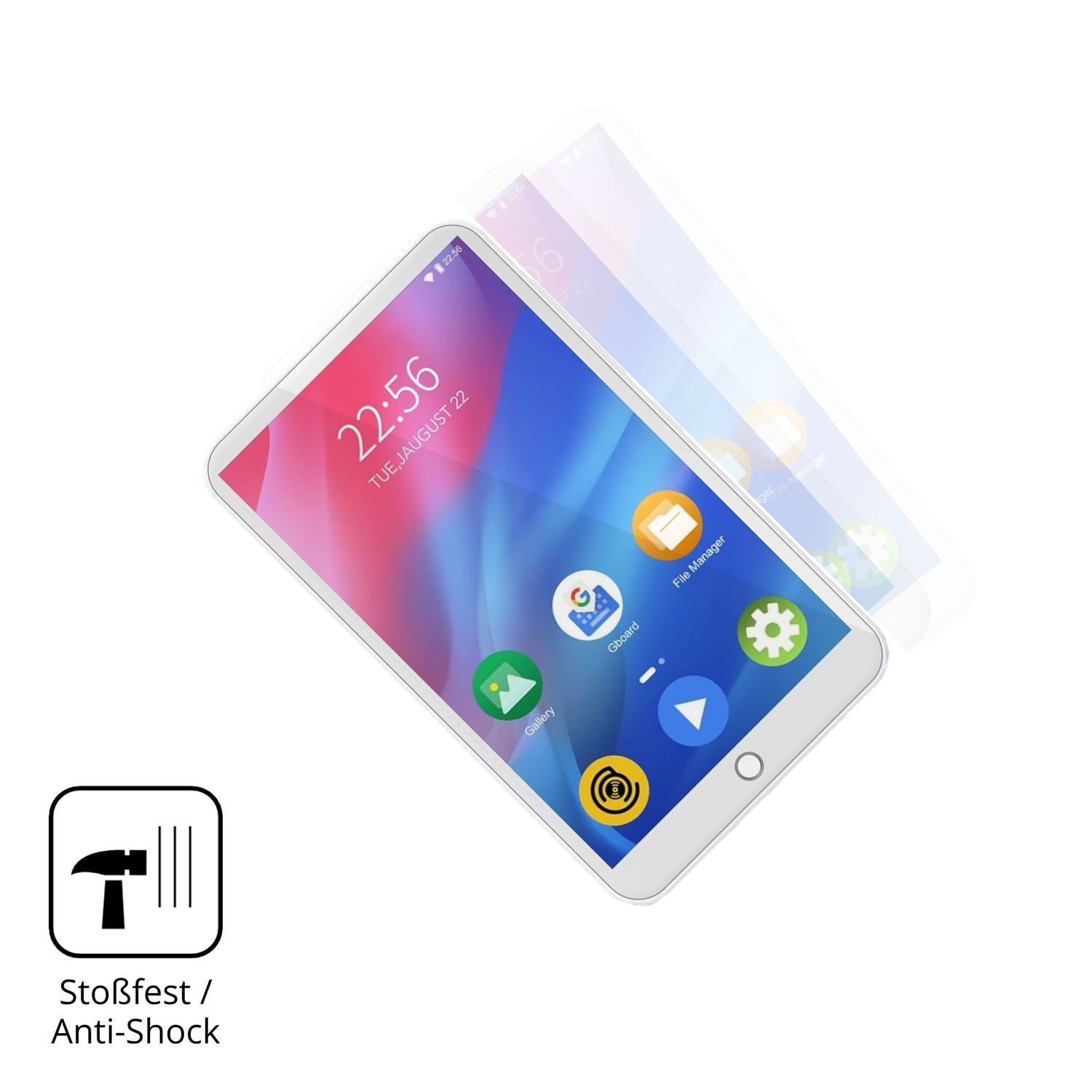 2x 3D Full Cover Schutzfolie für MECHEN H1 Pro (4)