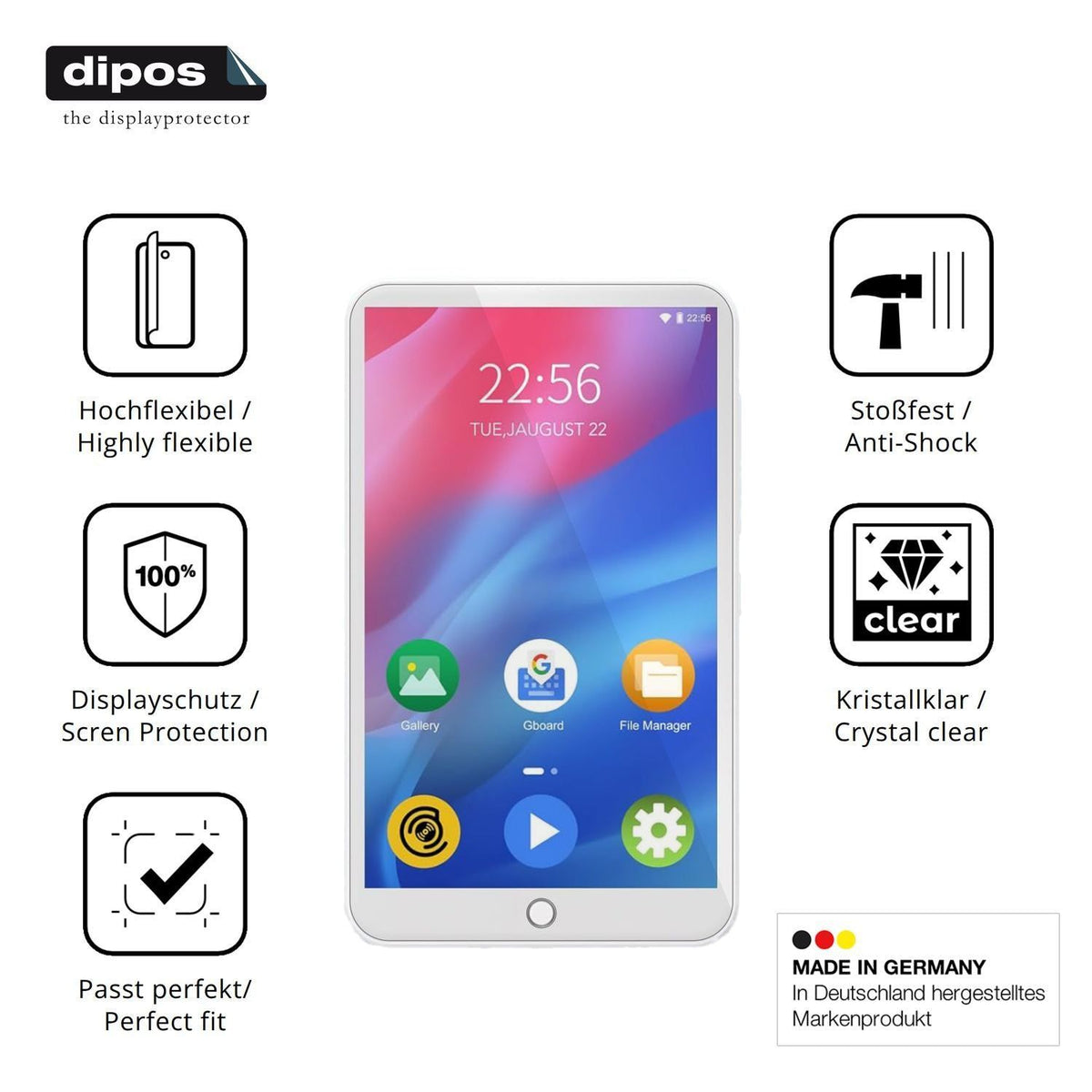 2x 3D Full Cover Schutzfolie für MECHEN H1 Pro (7)