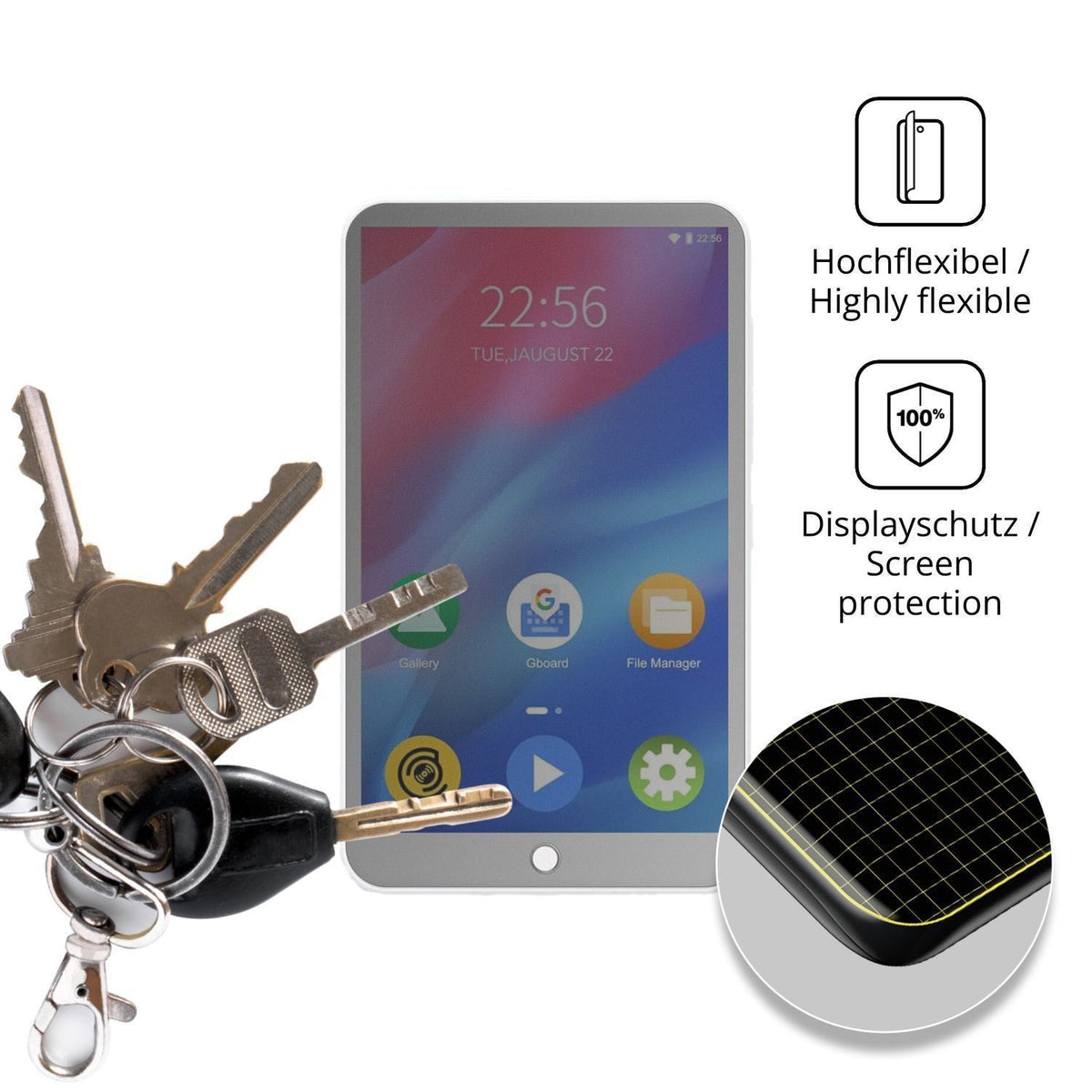 Full Cover Privacy Blickschutzfolie für MECHEN H1  (3)