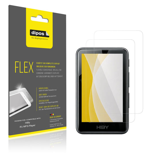 2x 3D Full Cover Schutzfolie für HiBy R1 MP3-Playe (1)