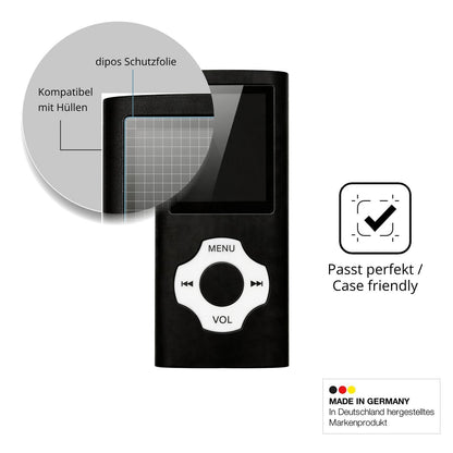 4x Schutzfolie klar für Witfoam W1 MP3-Player Disp (6)