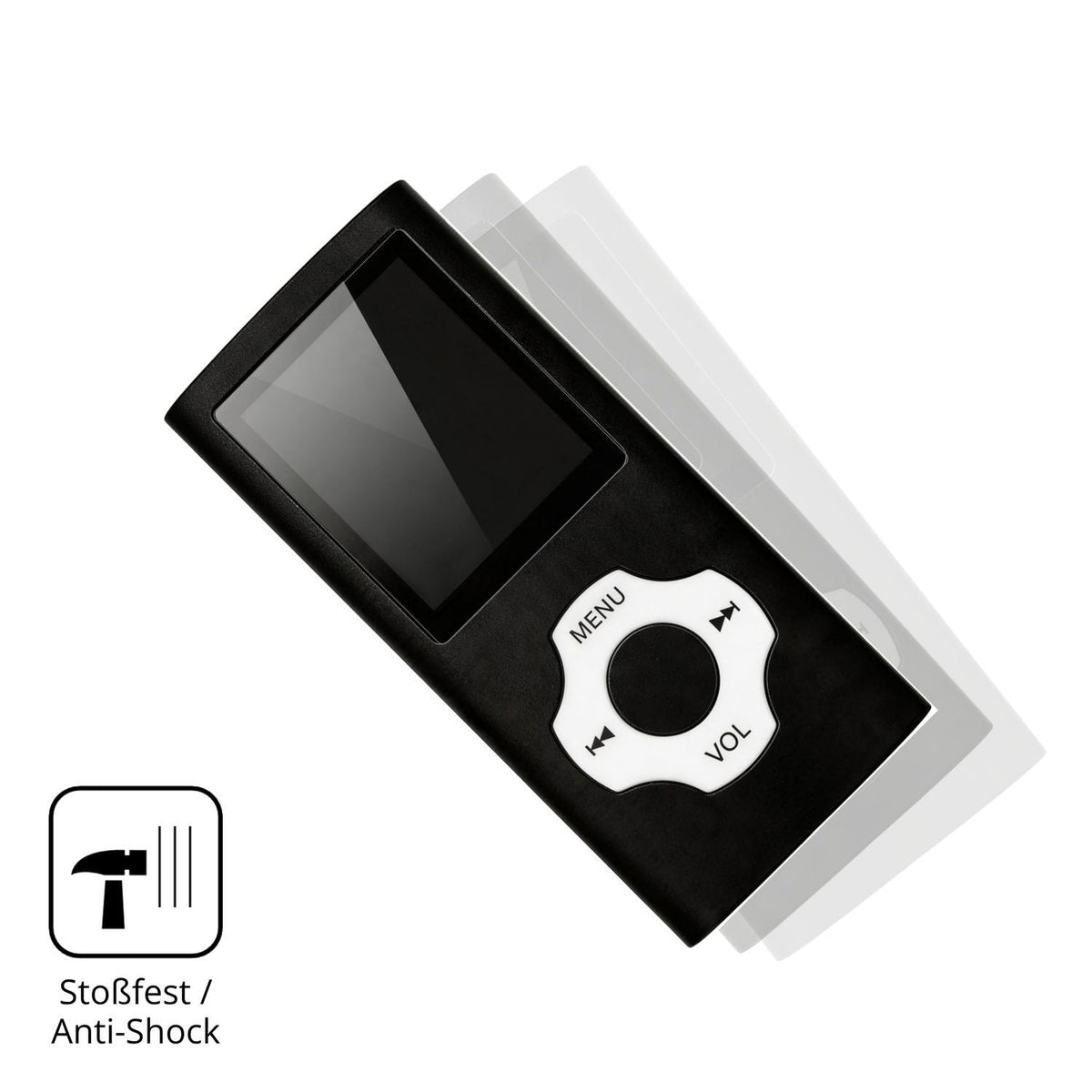 2x 9H Schutzfolie für Witfoam W1 MP3-Player Panzer (4)