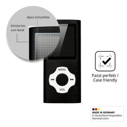 2x 9H Schutzfolie für Witfoam W1 MP3-Player Panzer (6)