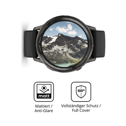 2x Full Cover Schutzfolie matt für Garmin D2 Air X (5)