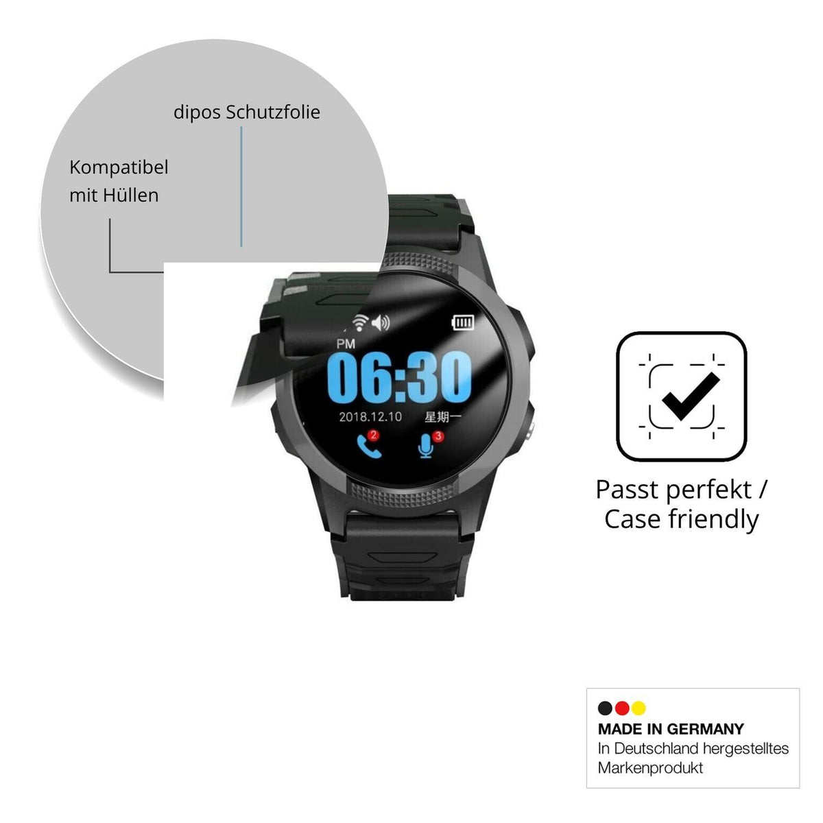 6x Schutzfolie klar für NikuTRAX NC120E Display-Sc (6)