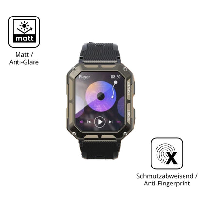 6x Schutzfolie matt für Faeymth C20 Pro Display-Sc (5)