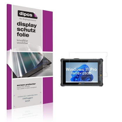 2x Schutzfolie klar für ONERugged M20A Display-Sch (1)