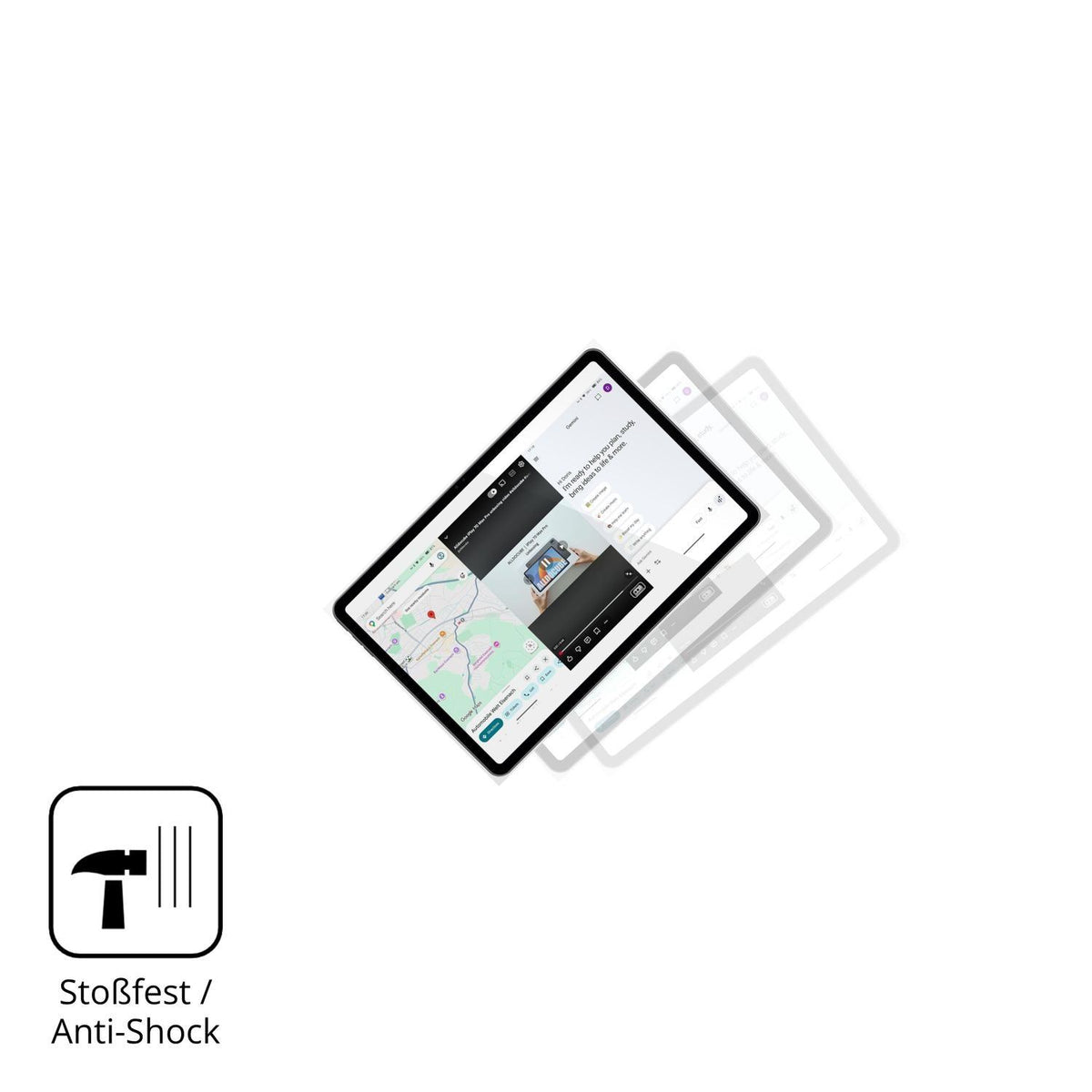 2x 9H Schutzfolie für ALLDOCUBE iPlay 70 Max Pro P (4)