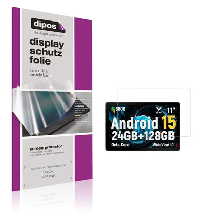 2x Schutzfolie klar für Laptok LAPA7WH Display-Sch (1)