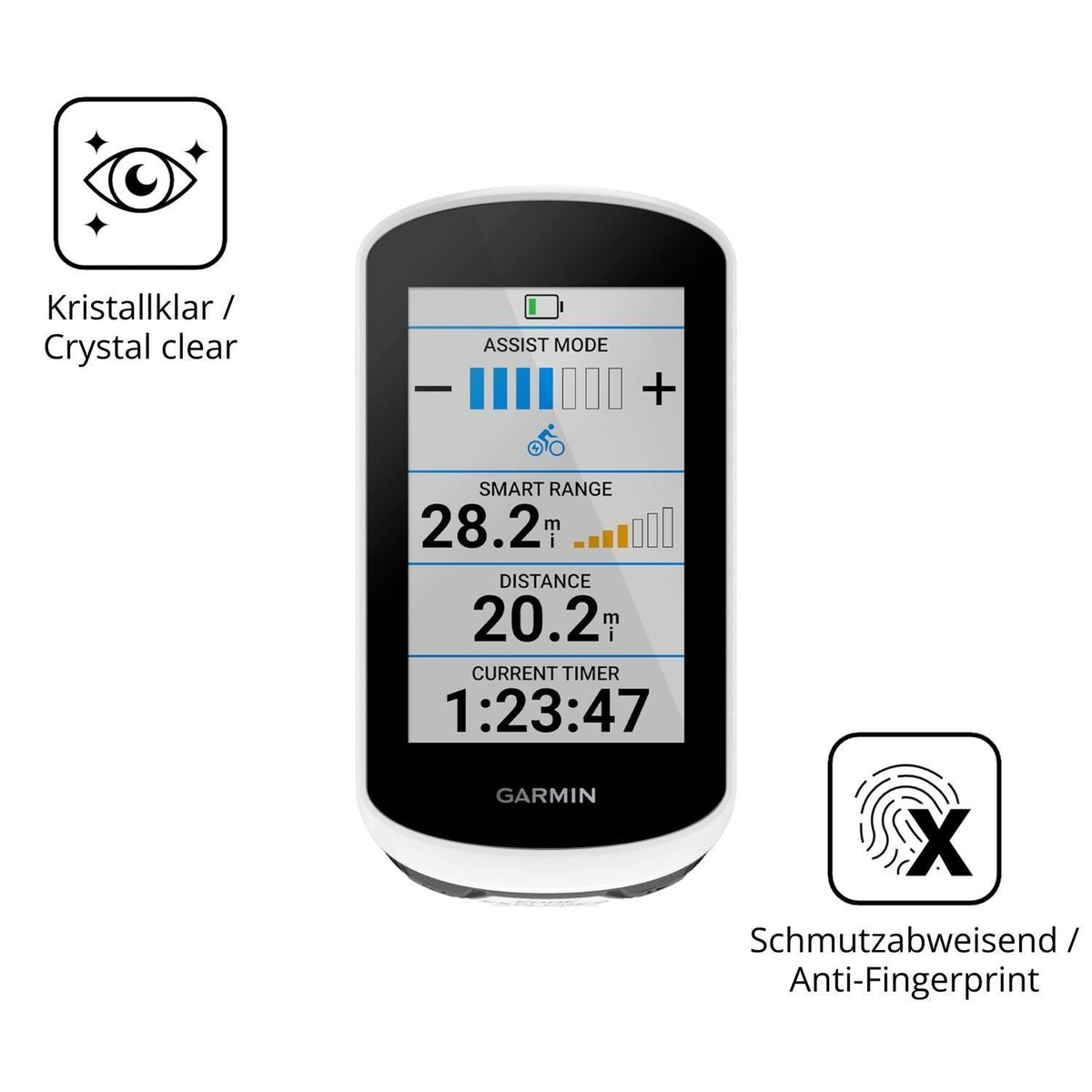 2x 9H Schutzfolie für Garmin Edge Explore 2 Power  (5)