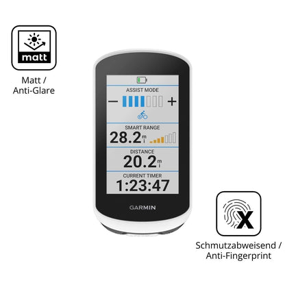 2x 9H Schutzfolie matt für Garmin Edge Explore 2 P (5)