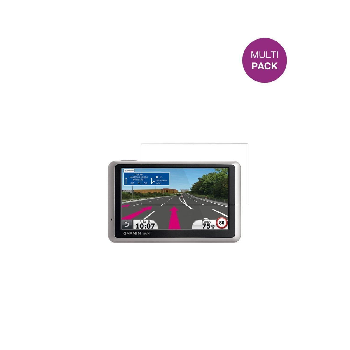 2x Schutzfolie klar für Garmin nüvi 1340T Display- (2)