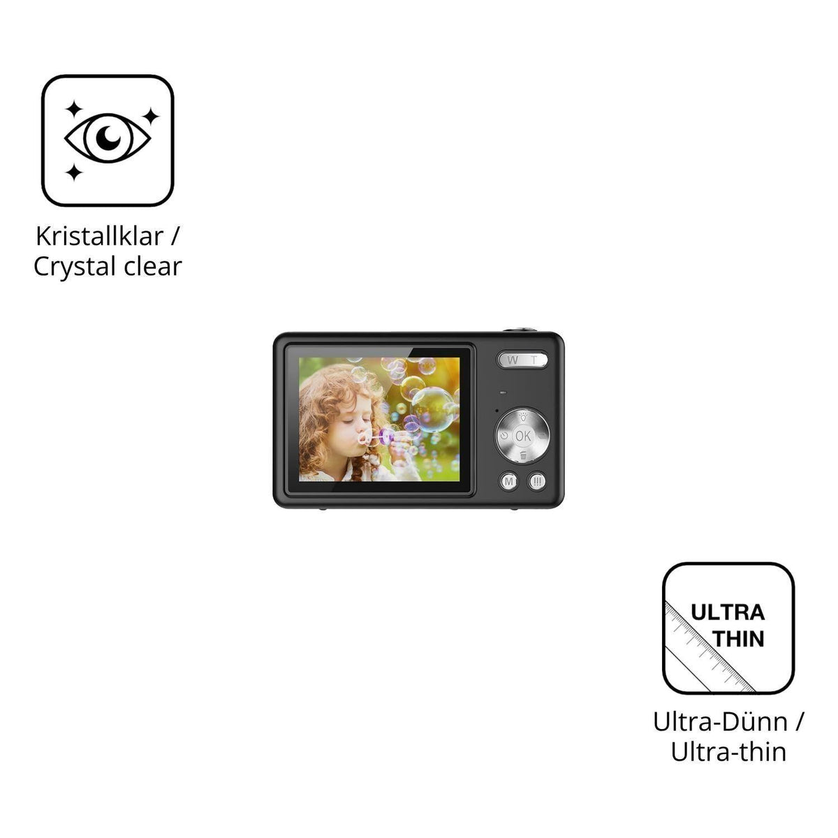 4x Schutzfolie klar für Cetoon Q12 Display-Schutzf (5)