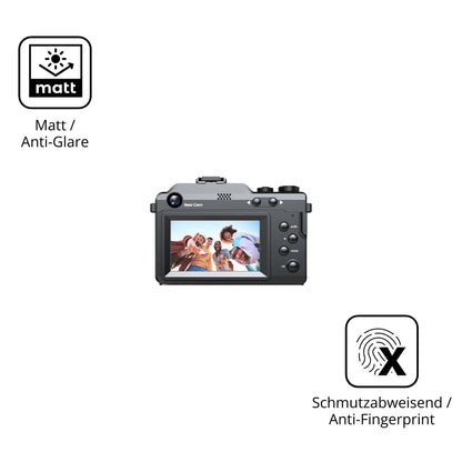 4x Schutzfolie matt für CAMWORLD AC16 Display-Schu (5)