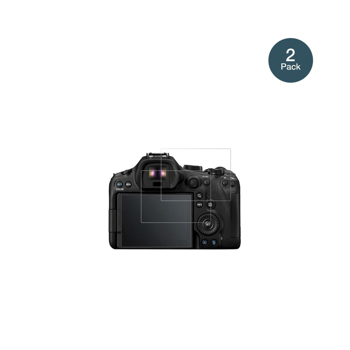 2x 9H Schutzfolie für Canon EOS R6 Mark III Panzer (2)