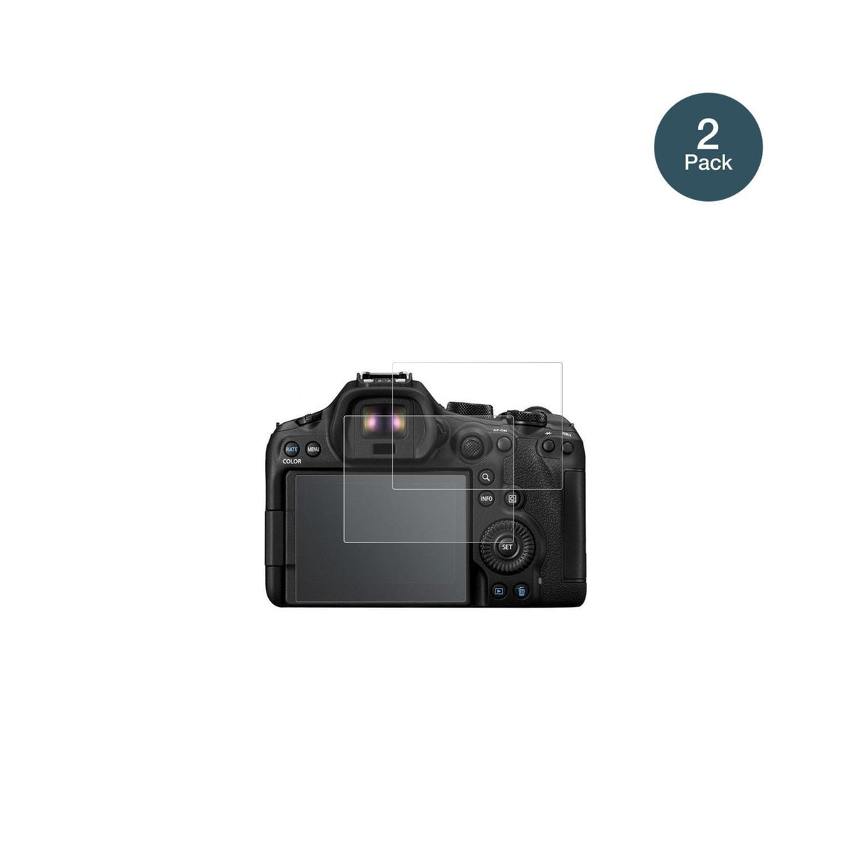2x 9H Schutzfolie matt für Canon EOS R6 Mark III P (2)